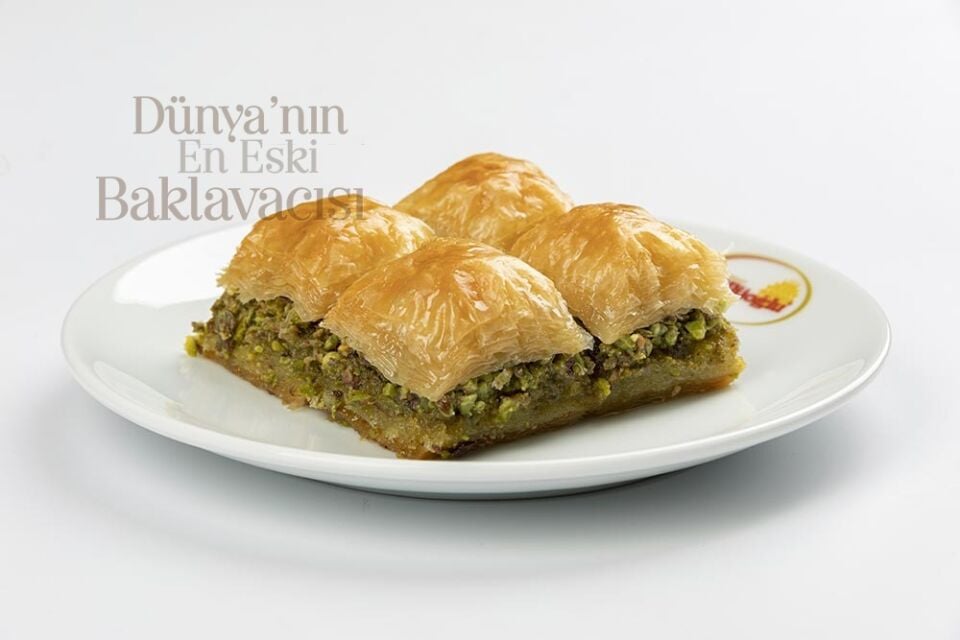 Special Square Baklava with Pistachios