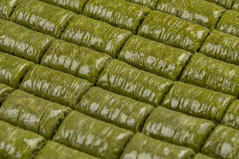 Pistachio Rolled Wraps