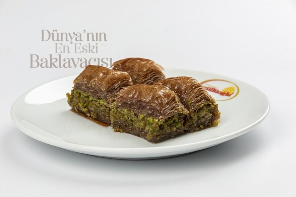 Baklava with Stevia, Grape Seed Flour, and Pistachios